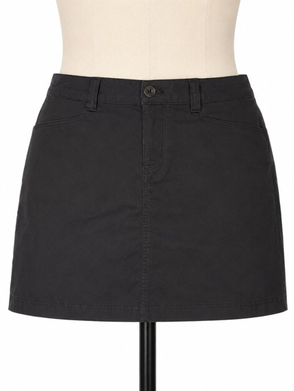 Eddie Bauer Black Athletic Skort Tennis Golf Pickleball Hiking Size 6